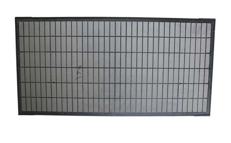 Composite frame shaker screen