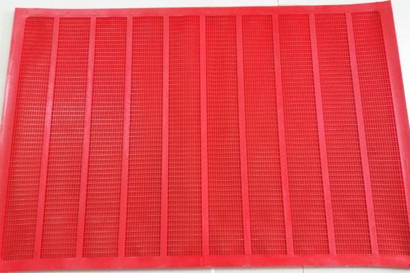 Polyurethane shaker screen